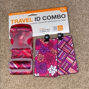 Luggage strap and tags